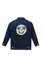 Smiley Emoji Embroidered Jacket